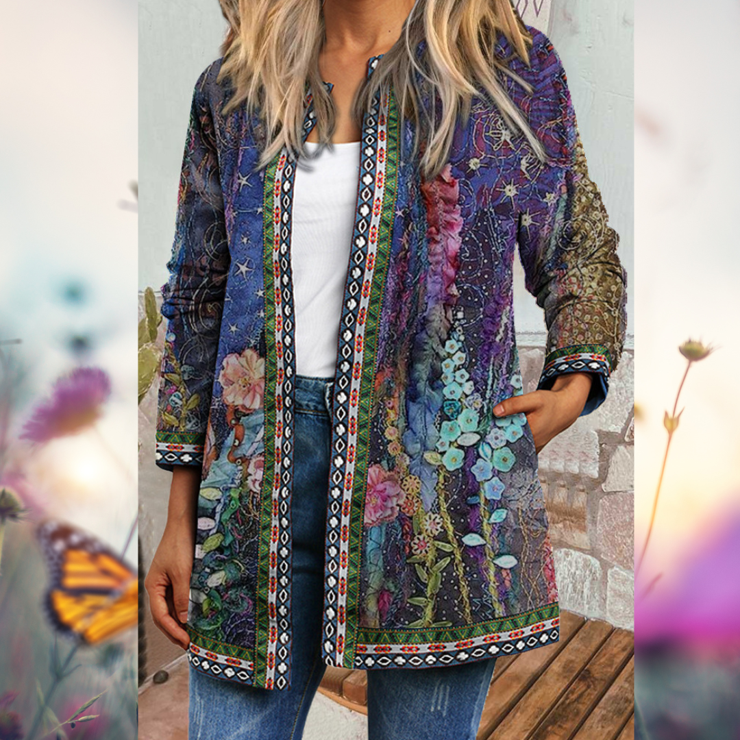 ZOYA™  ELEGANT RETRO ETHNIC CARDIGAN