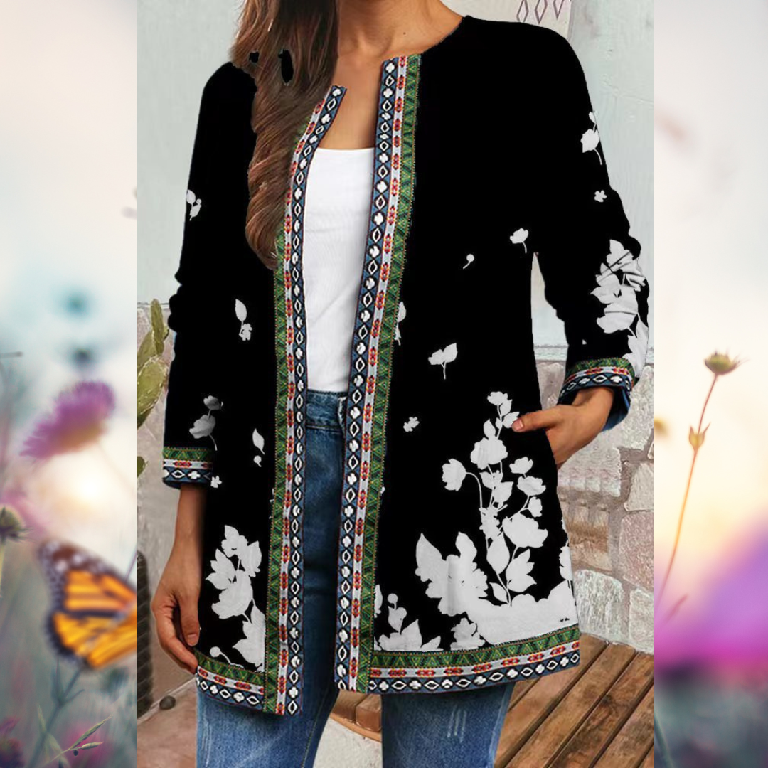 ZOYA™  ELEGANT RETRO ETHNIC CARDIGAN