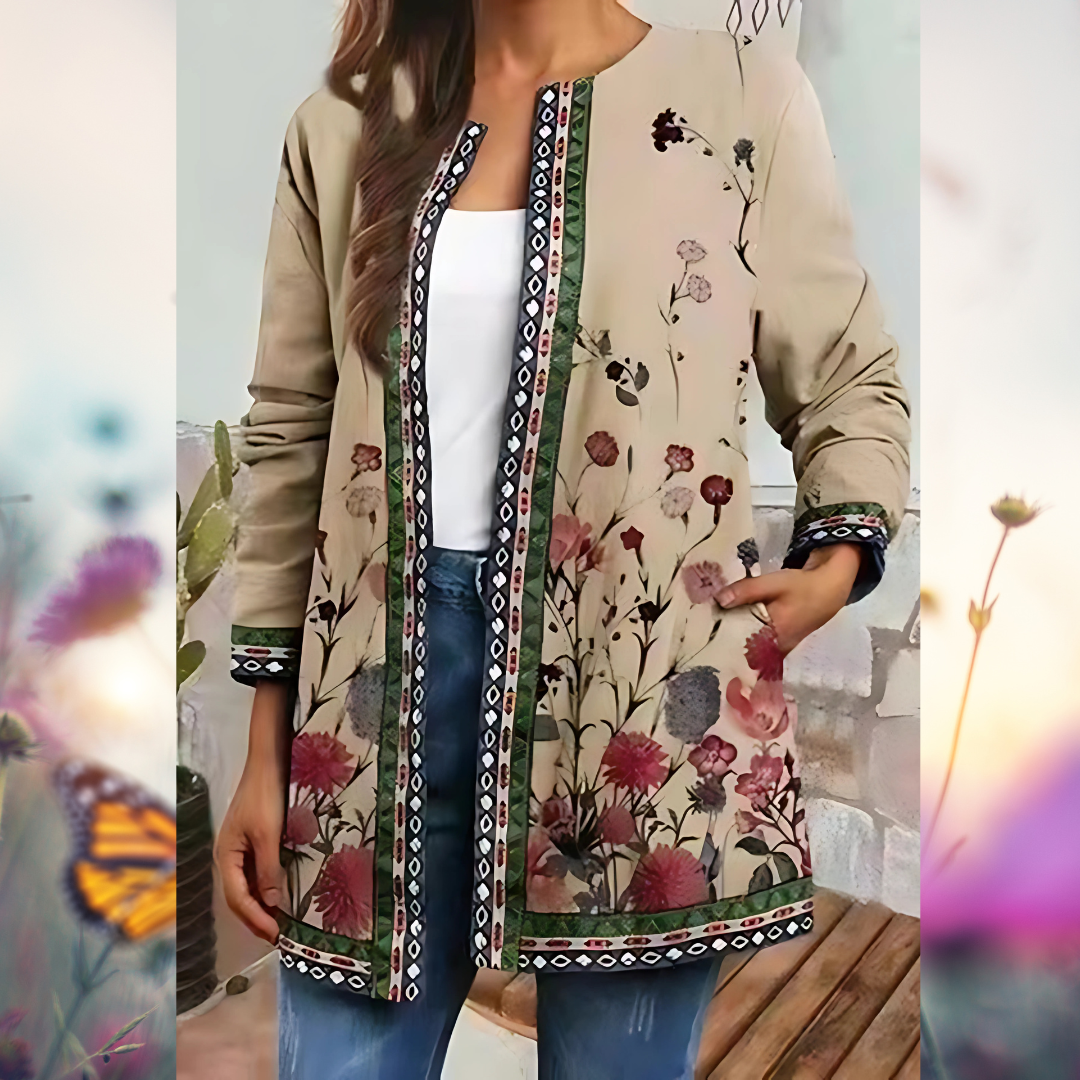 ZOYA™  ELEGANT RETRO ETHNIC CARDIGAN