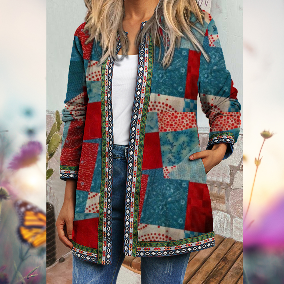 ZOYA™  ELEGANT RETRO ETHNIC CARDIGAN