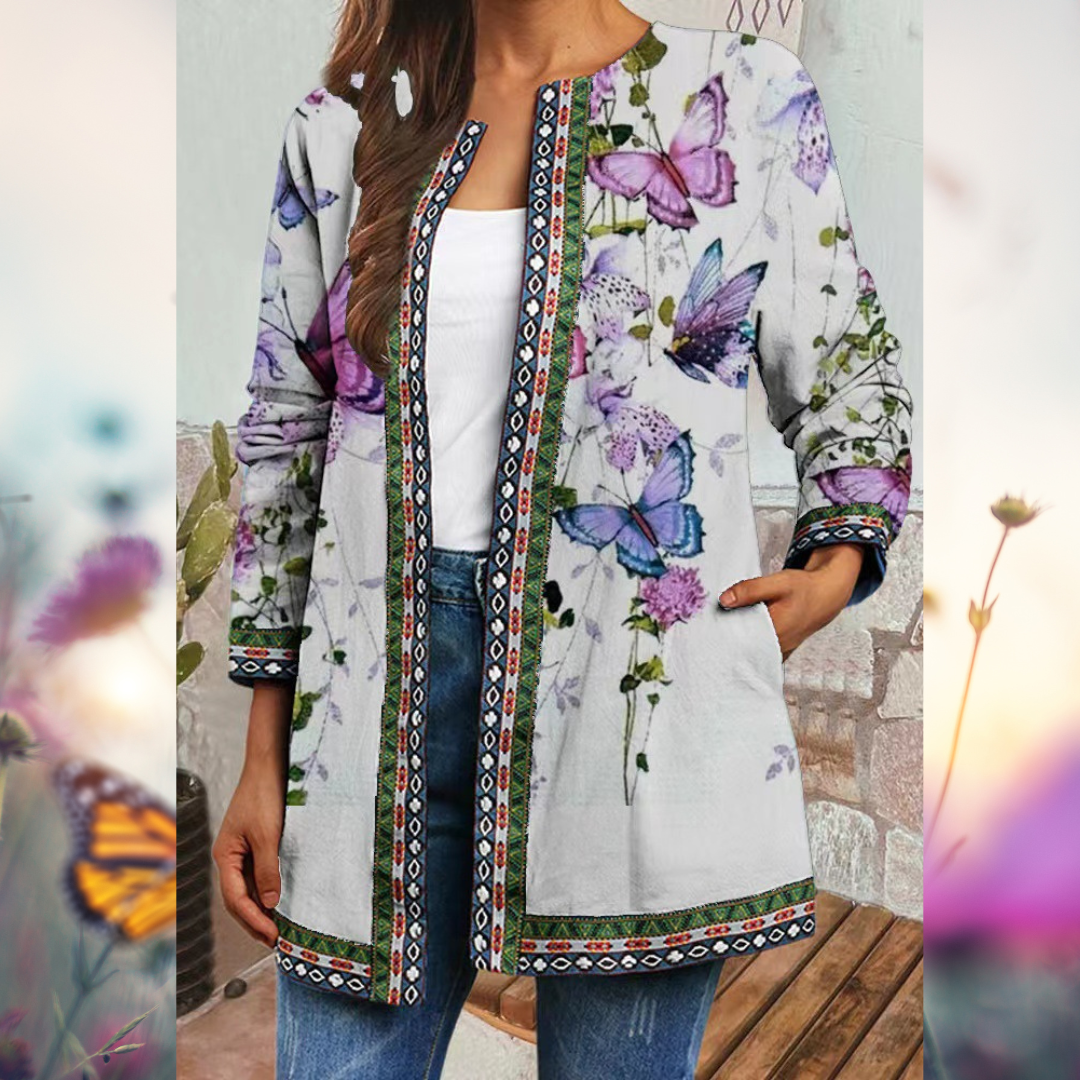 ZOYA™  ELEGANT RETRO ETHNIC CARDIGAN