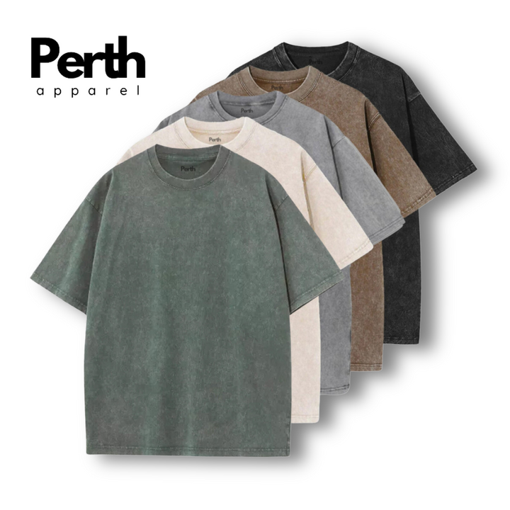 Mark II Perfect Stone Washed T-Shirt (Five-Pack)